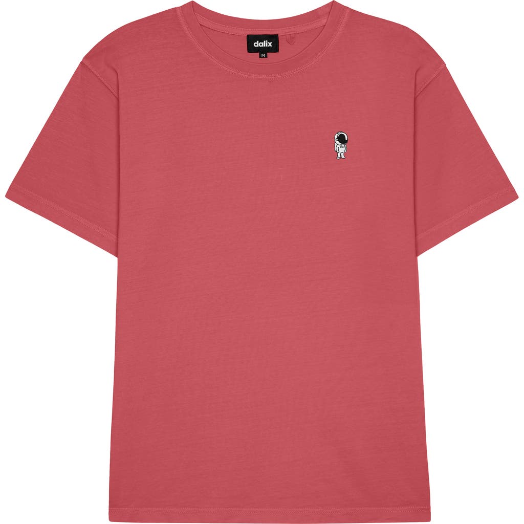 Dalix Mens Astronaut Midweight Garment Dye Tee