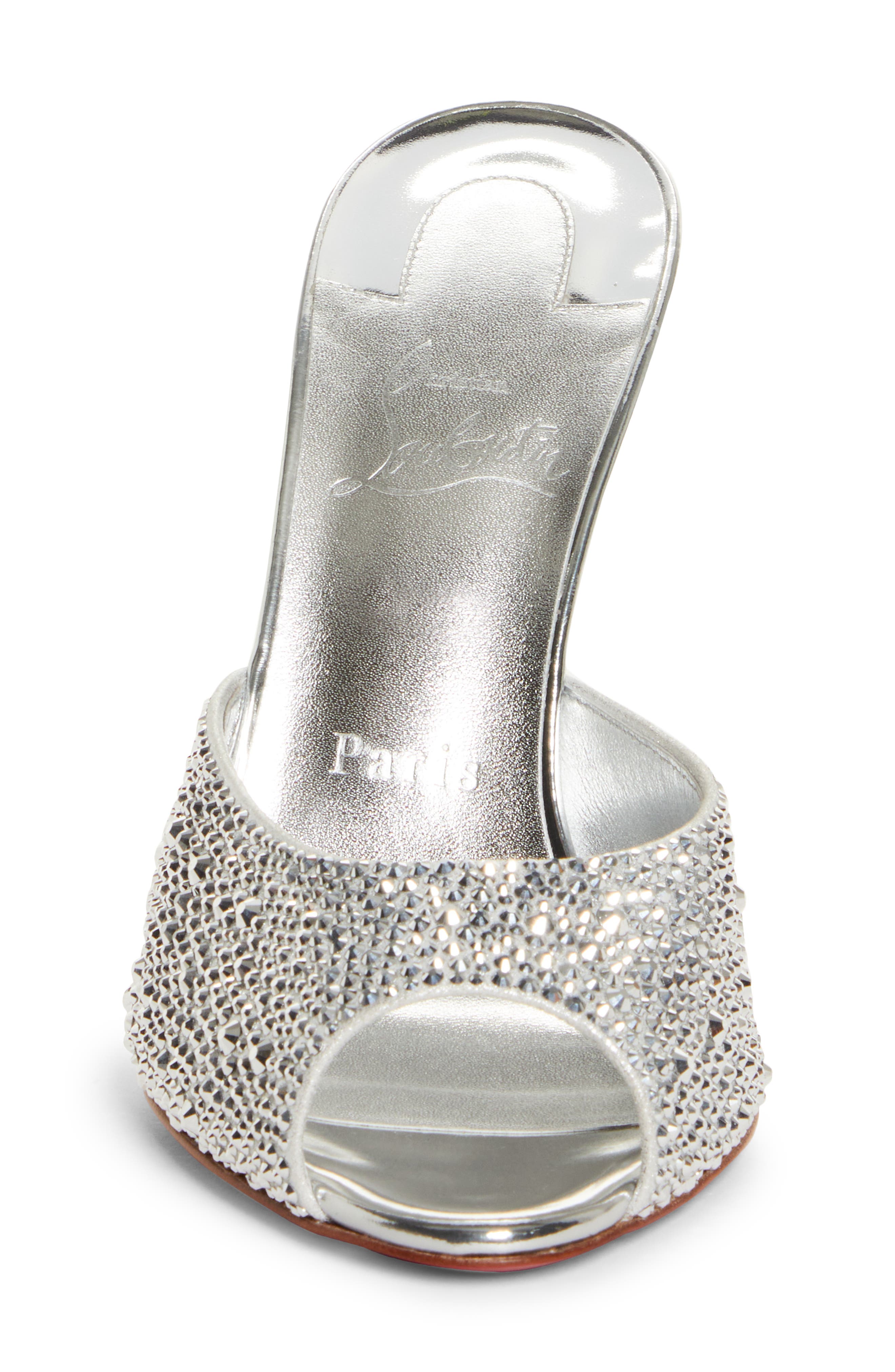 Christian Louboutin Me Dolly Crystal Embellished Slide, Alternate, color, 