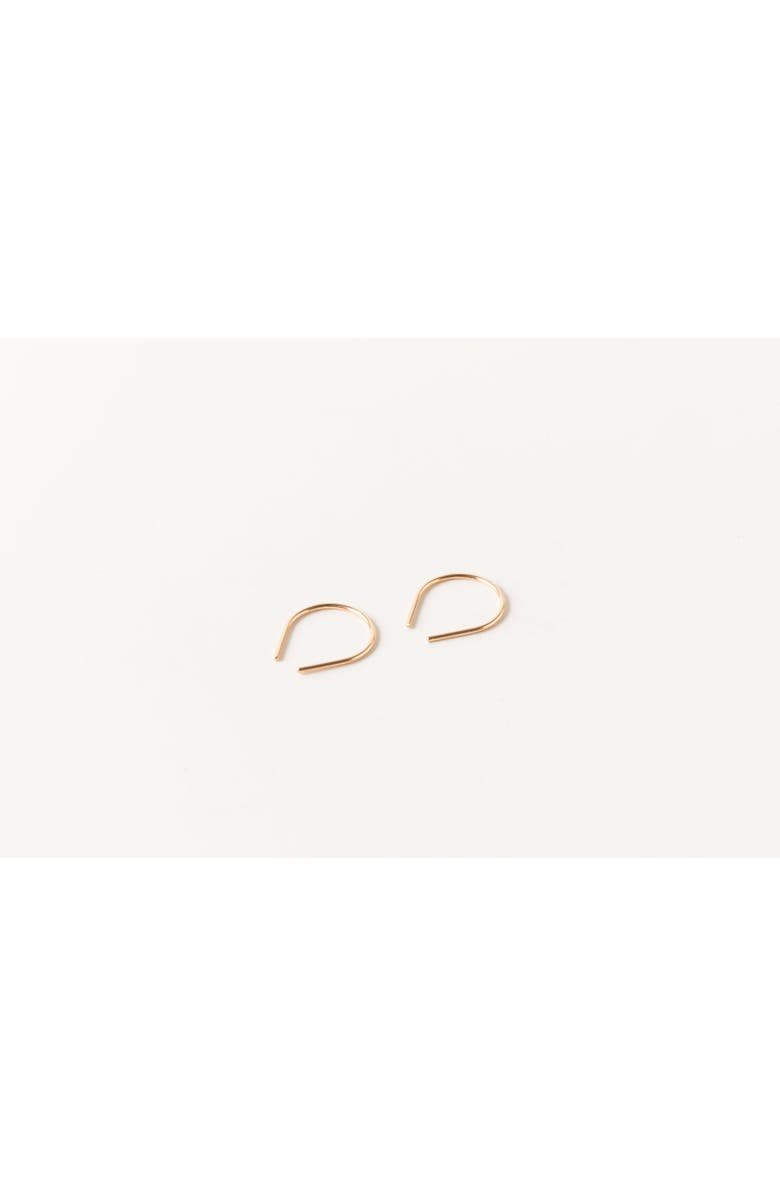 Sheena Marshall Jewelry Moab Arch Threader Earrings, Alternate, color, 14K Gold Fill