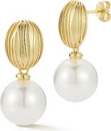 GLAZE JEWELRY Faux Pearl Drop Earrings
