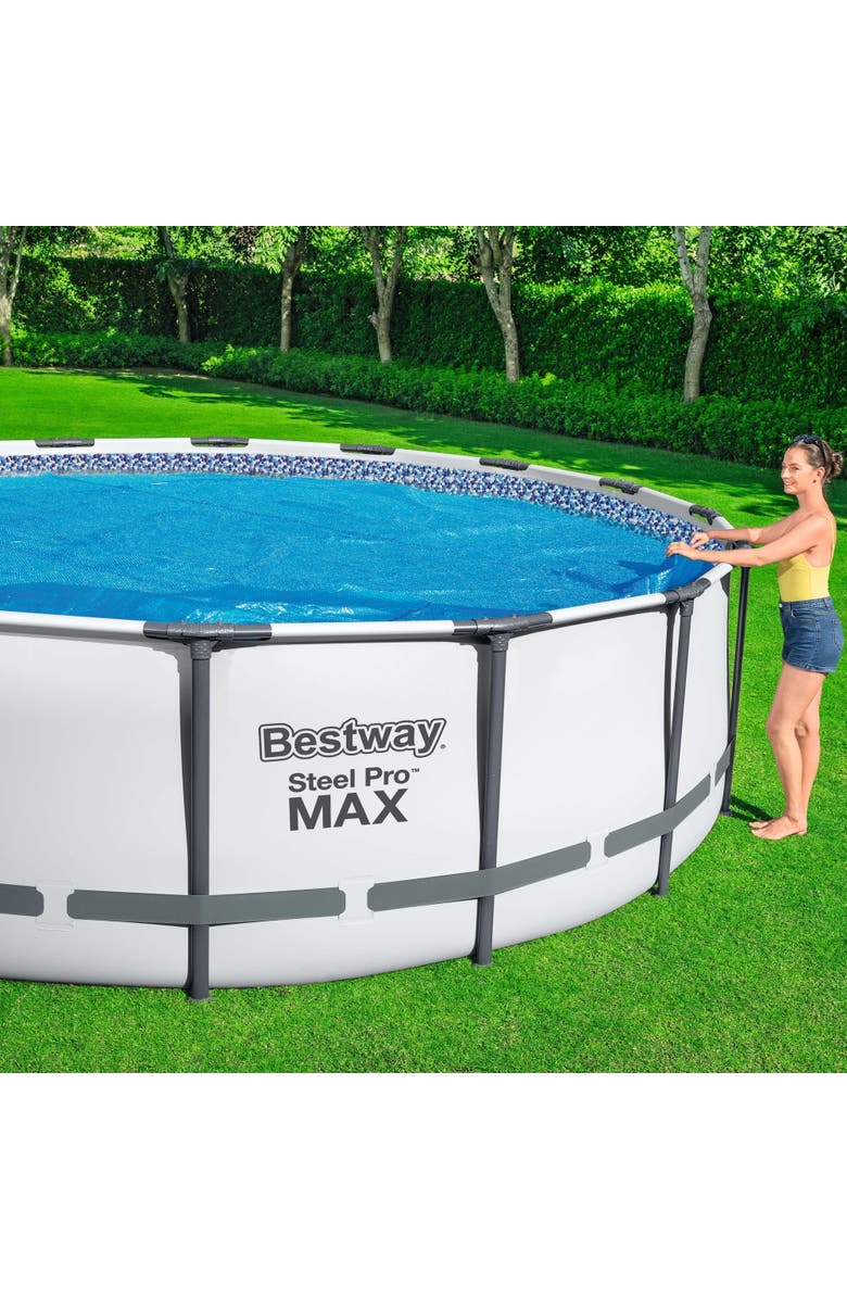 Flowclear Bestway Flowclear Solar Pool Cover, 12 Ft., Alternate, color, 