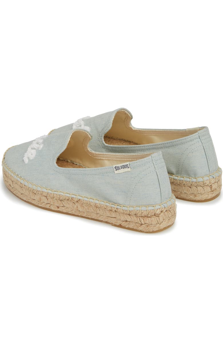 Soludos C'est la Vie Smoking Slipper Espadrille, Alternate, color,