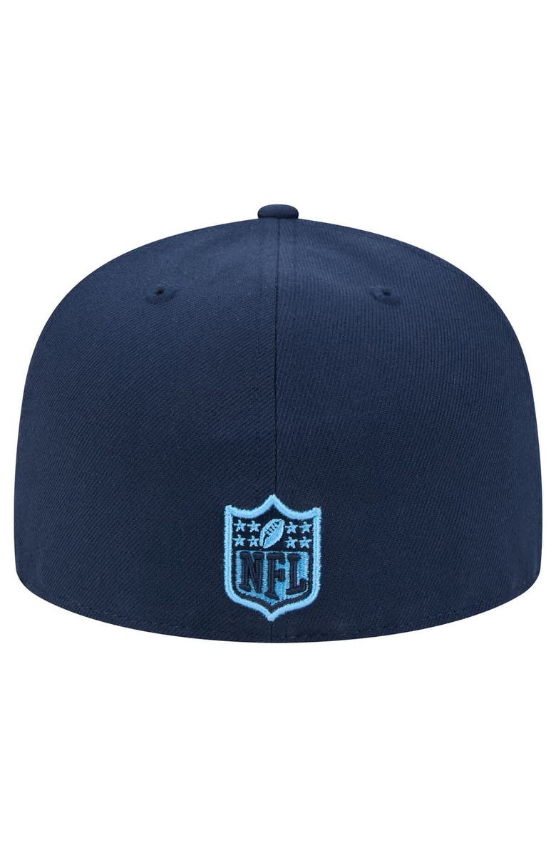 New Era Men's New Era Navy Tennessee Titans Main 59FIFTY Fitted Hat, Alternate, color, Navy