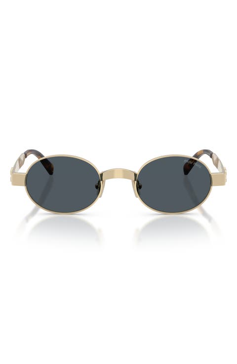 MUB51S 47mm Oval Sunglasses