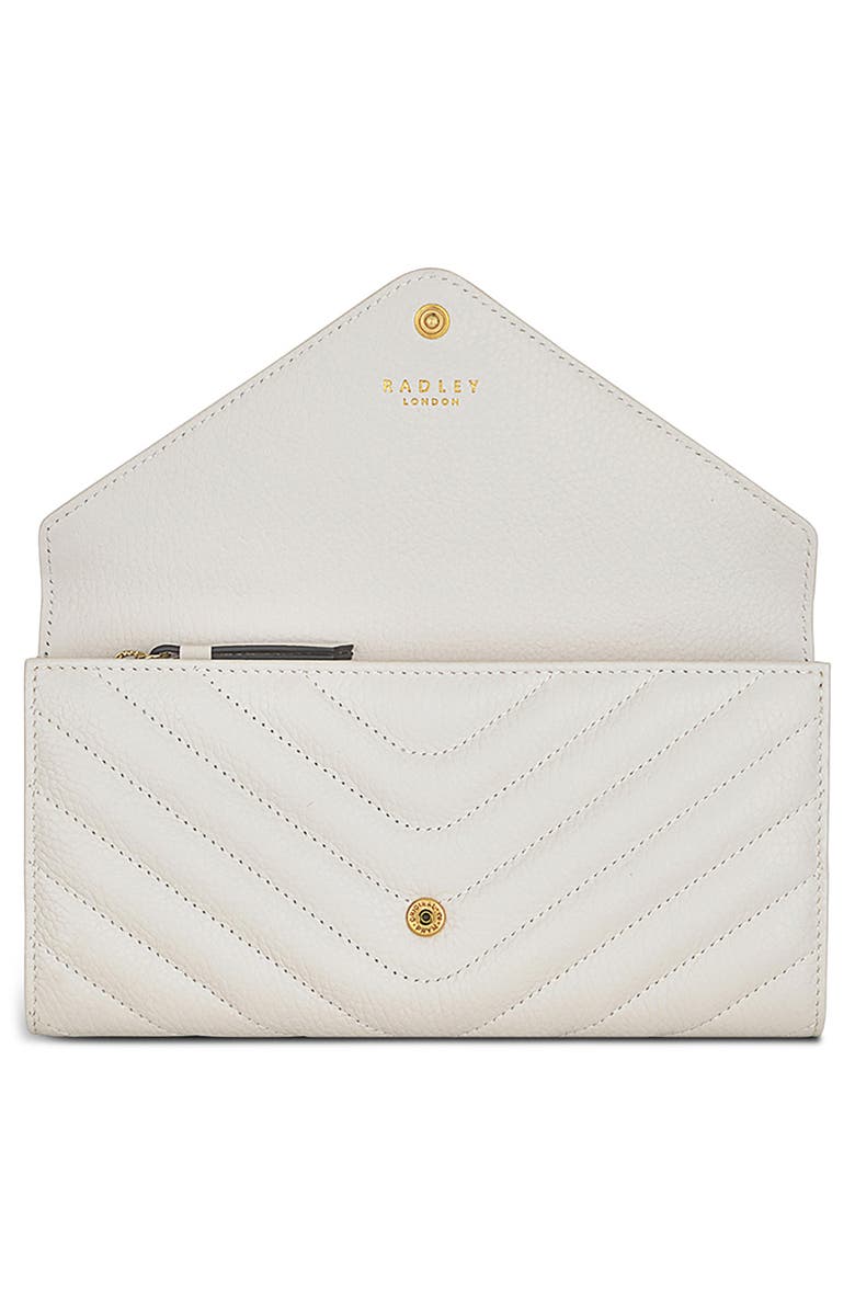 Radley Rowe Avenue Flap Quilted Leather Wallet, Alternate, color,