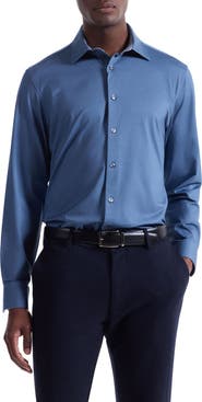 Bugatchi Jimmy OoohCotton® Button-Up Shirt