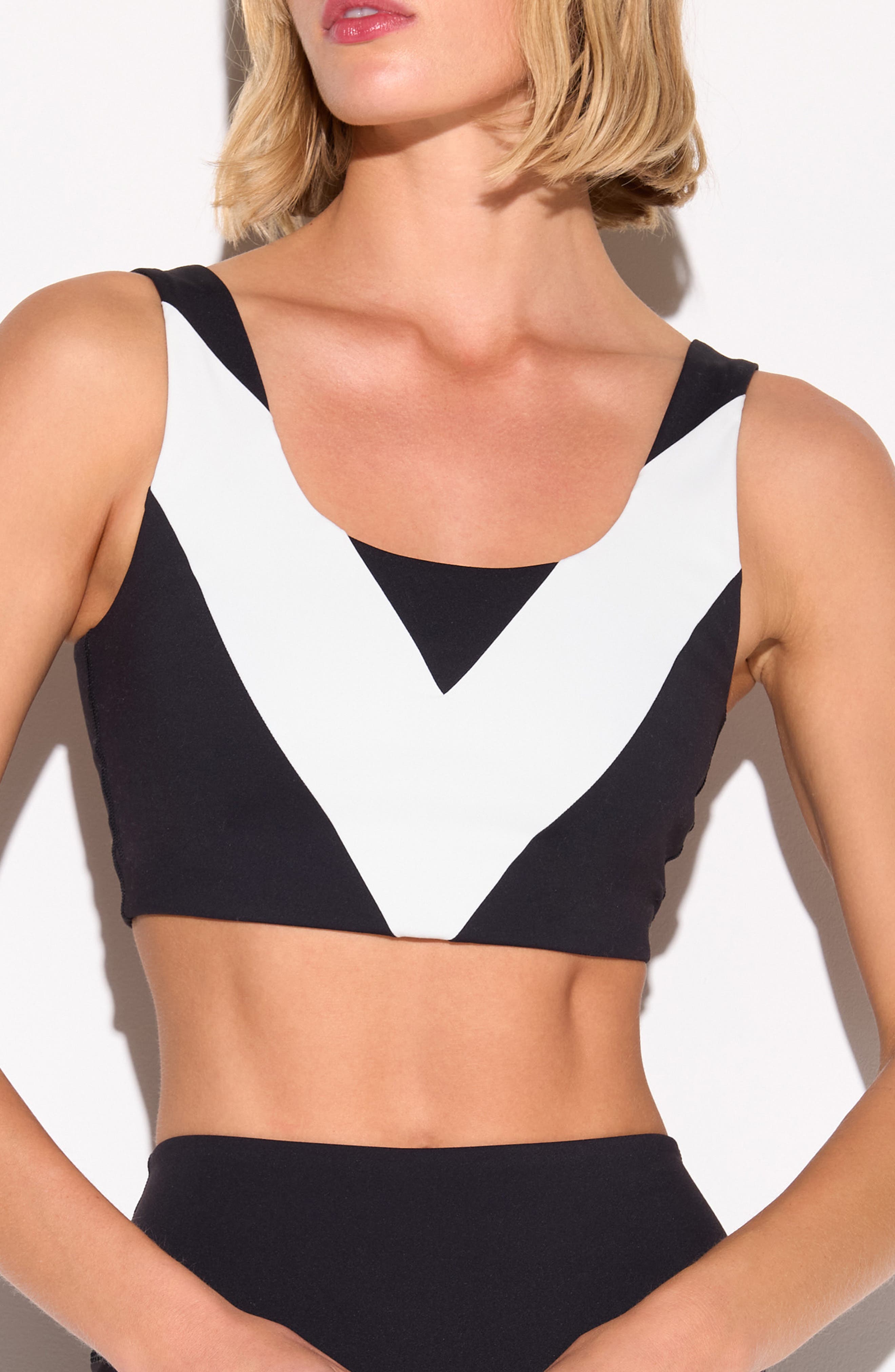 Spiritual Gangster Aura Strappy Longline Sports Bra