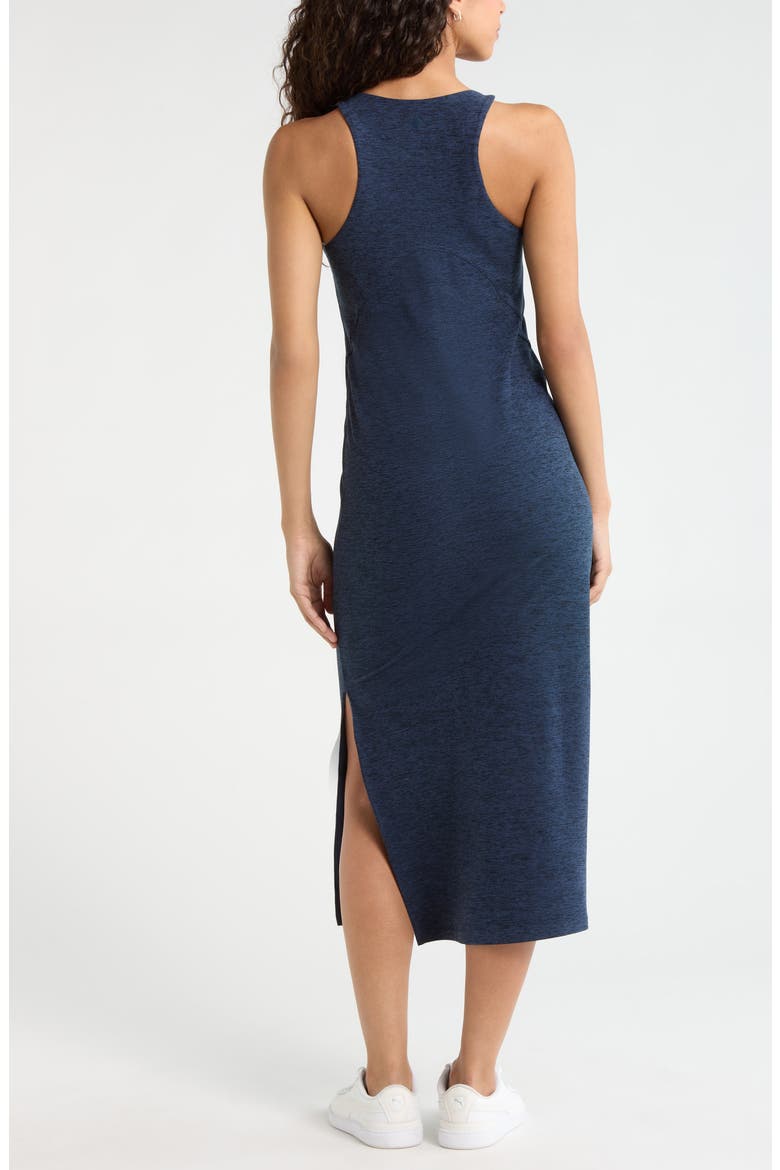 Renew Mélange Midi Tank Dress, Alternate, color, NAVY SAPPHIRE MELANGE