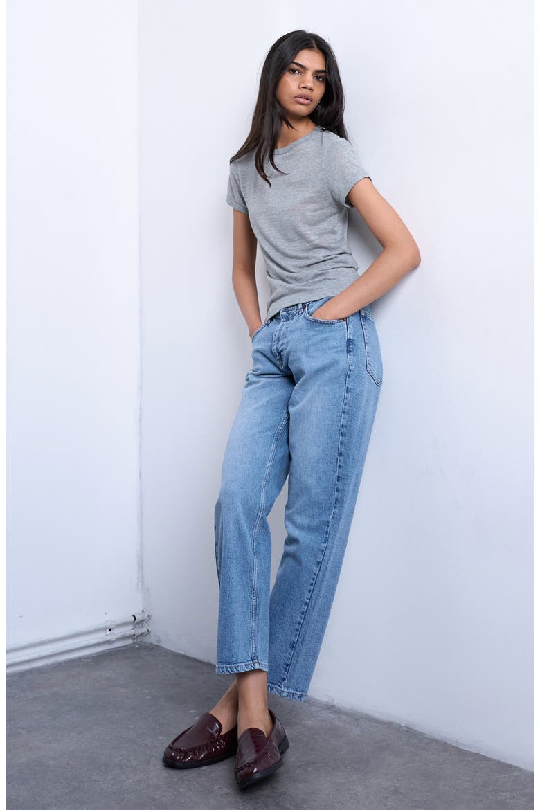 Orson Straight Leg Jeans, Alternate, color, LIGHT BLUE