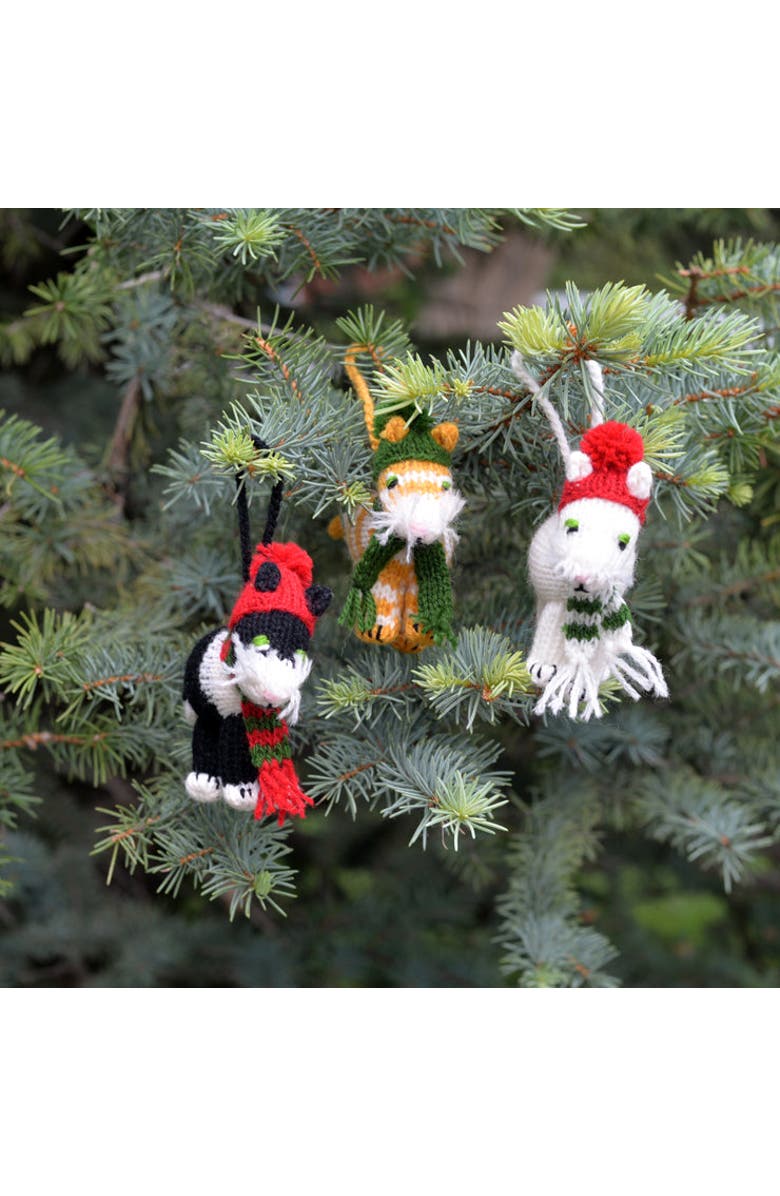 Melange Collection Cat Ornaments, Alternate, color, Multi