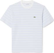 Lacoste Essentials Stripe Cotton T-Shirt