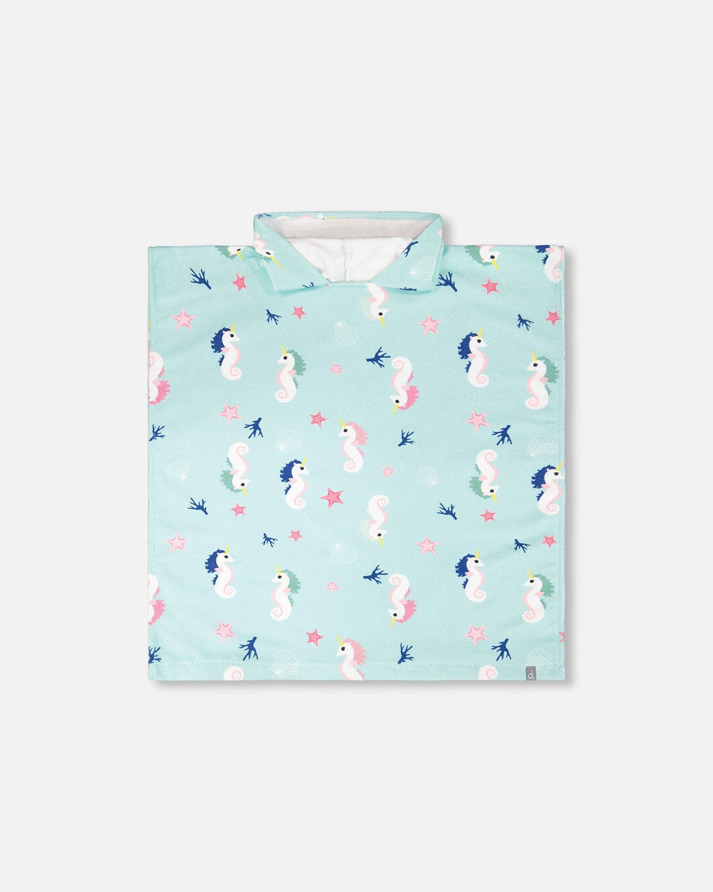 selected Blue Seahorse Print