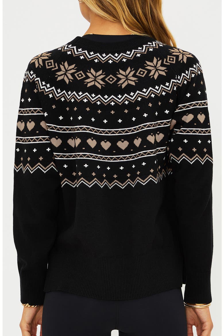 Elizabeth Sweater, Alternate, color, MYSTIC FAIRISLE