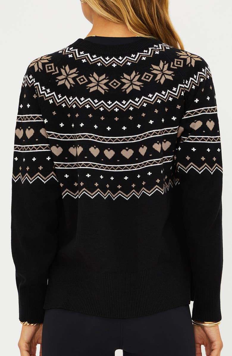 Beach Riot Elizabeth Sweater, Alternate, color, Mystic Fairisle