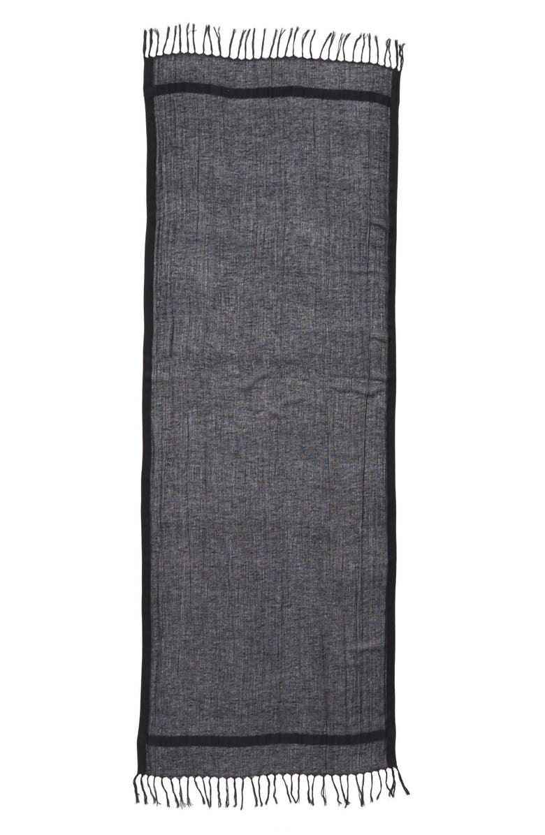 Nordstrom Linen Blend Scarf, Alternate, color,