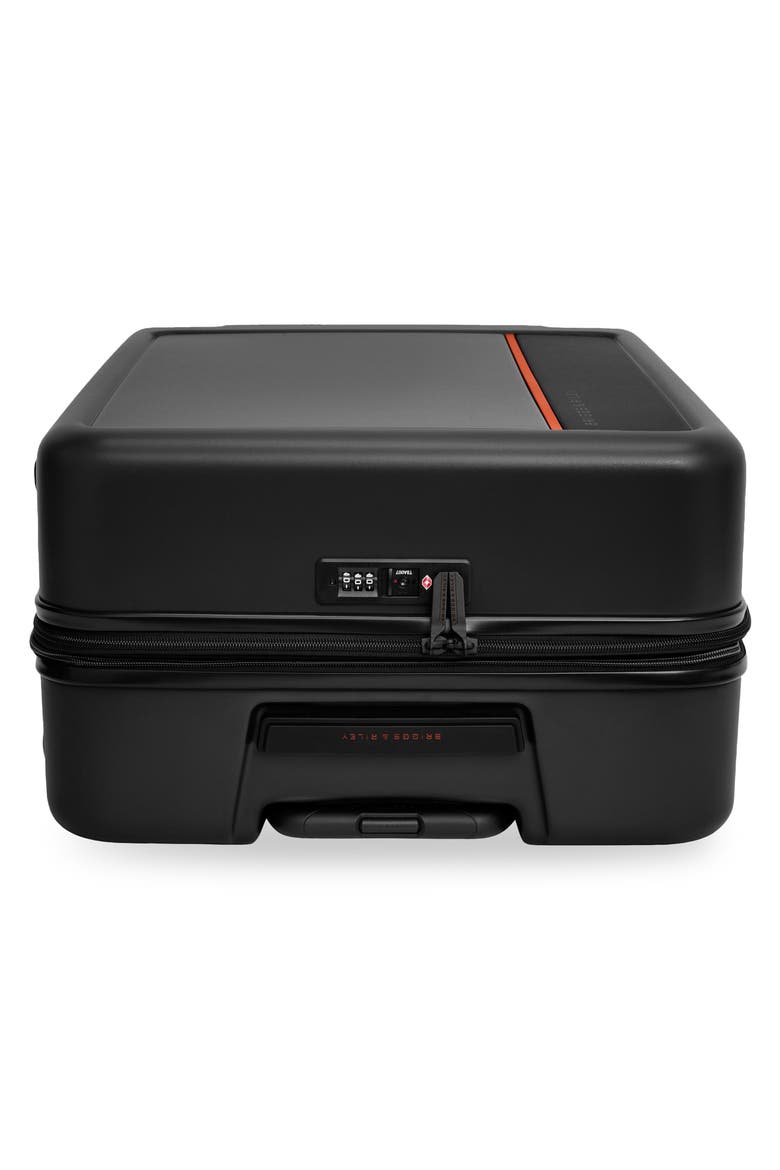 ZDX 27 Inch Hardside Expandable Spinner Suitcase, Alternate, color, BLACK
