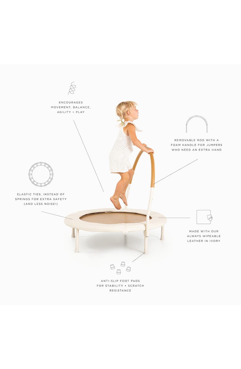 GATHRE Mini Trampoline, Alternate, color,