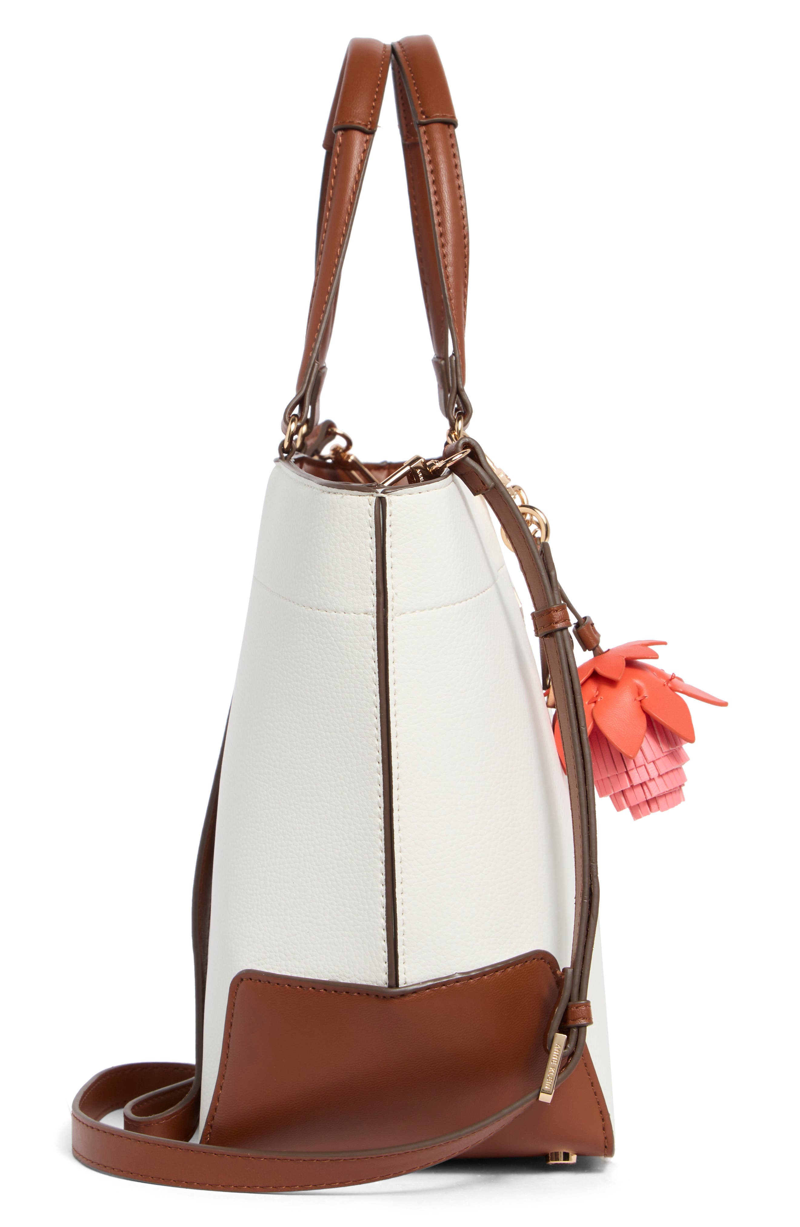 Large East West Tote, Alternate, color, VANILLA