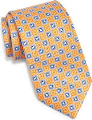 Nordstrom Geometric Print Silk Tie