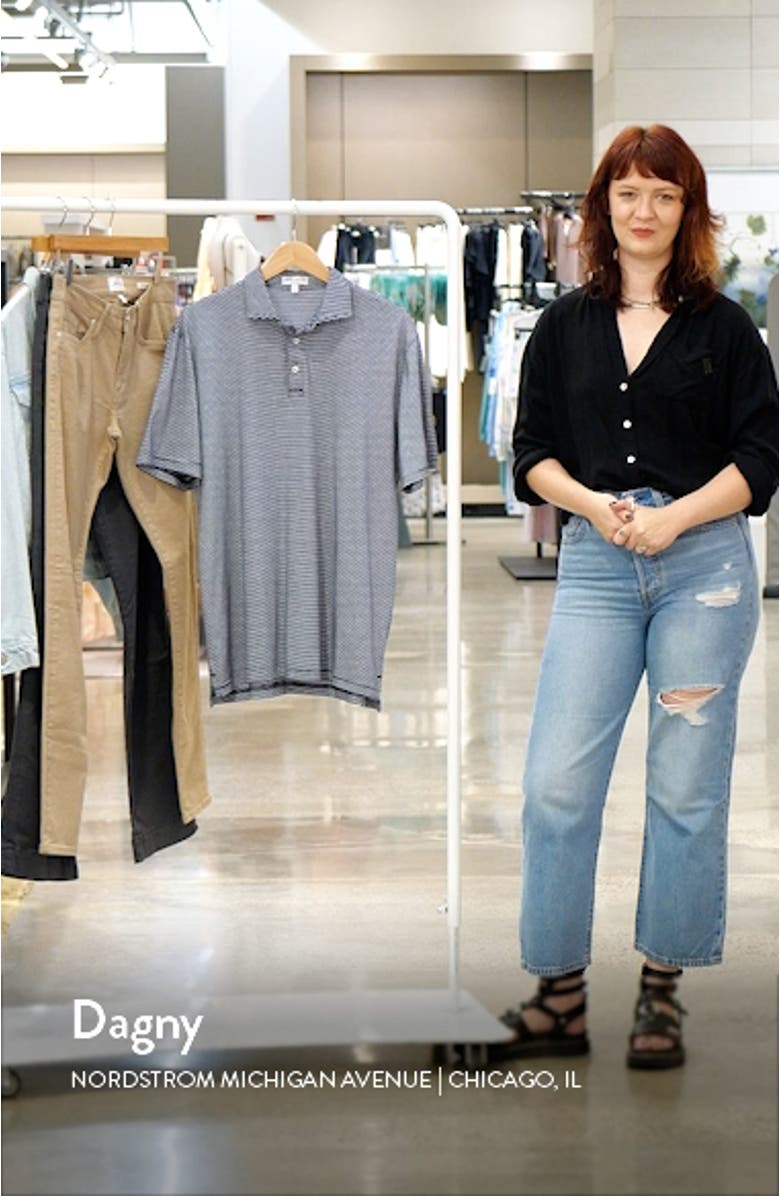 Pilot Mill Halifax Stripe Polo, sales video thumbnail