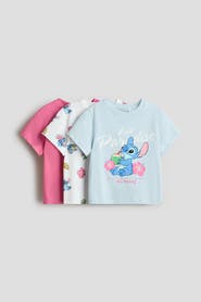 H&M 3-pack Printed Jersey Tops