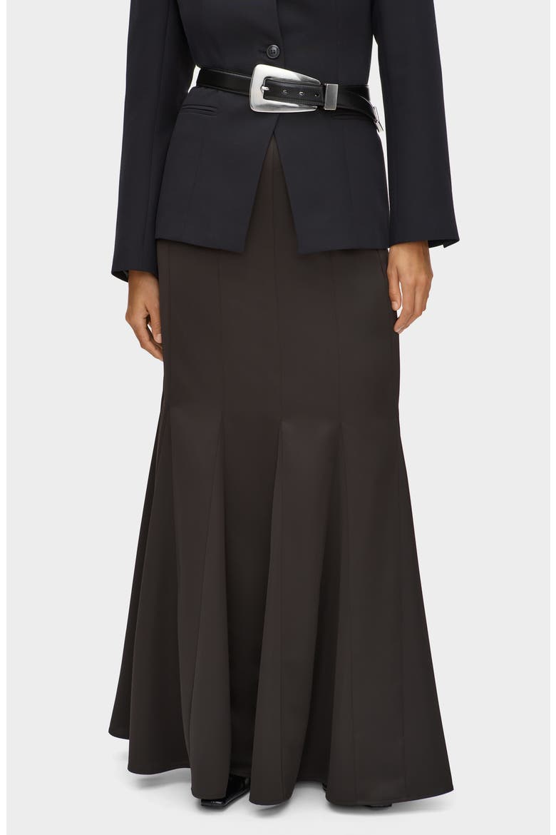 Antonio Satin Skirt, Alternate, color, BLACK