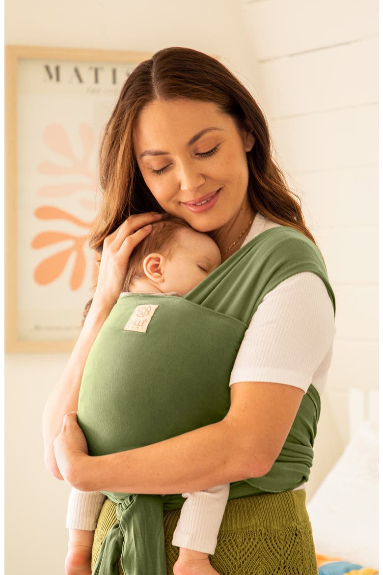 Moss Dragonfly Wrap Baby Carrier, Alternate, color, MOSS