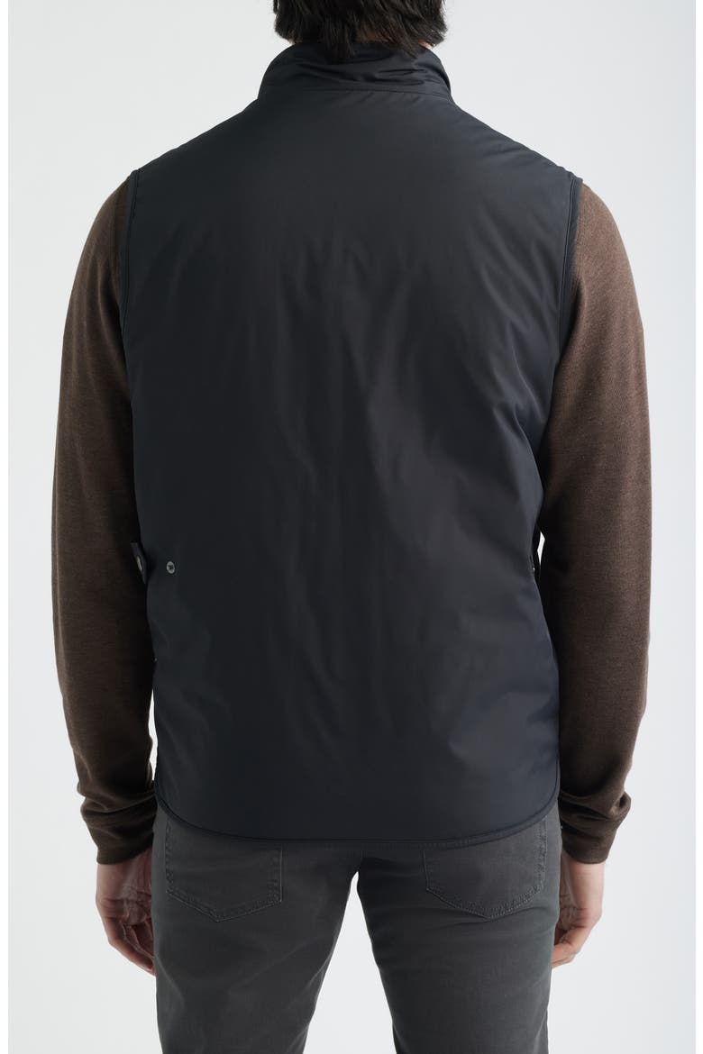 Hartford Recycled Polyester Vest, Alternate, color, BLACK