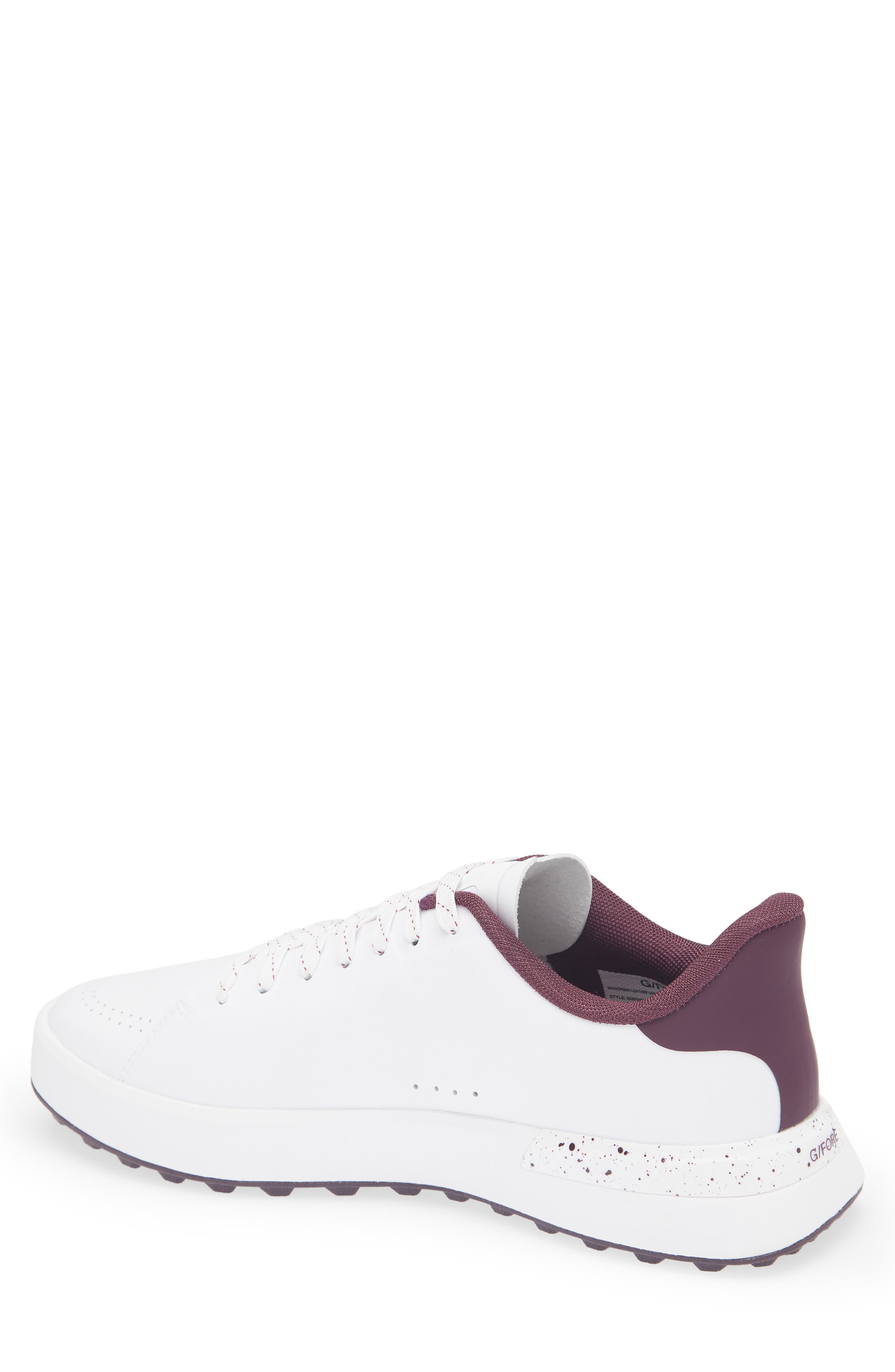 G.112 Hybrid Golf Shoe, Alternate, color, SNOW / DARK PLUM