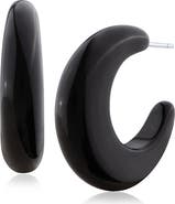 JARDIN Resin Hoop Earrings