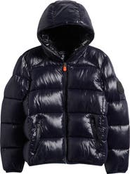 Save The Duck Kids' Artie Water Resistant Quilted Puffer Jacket