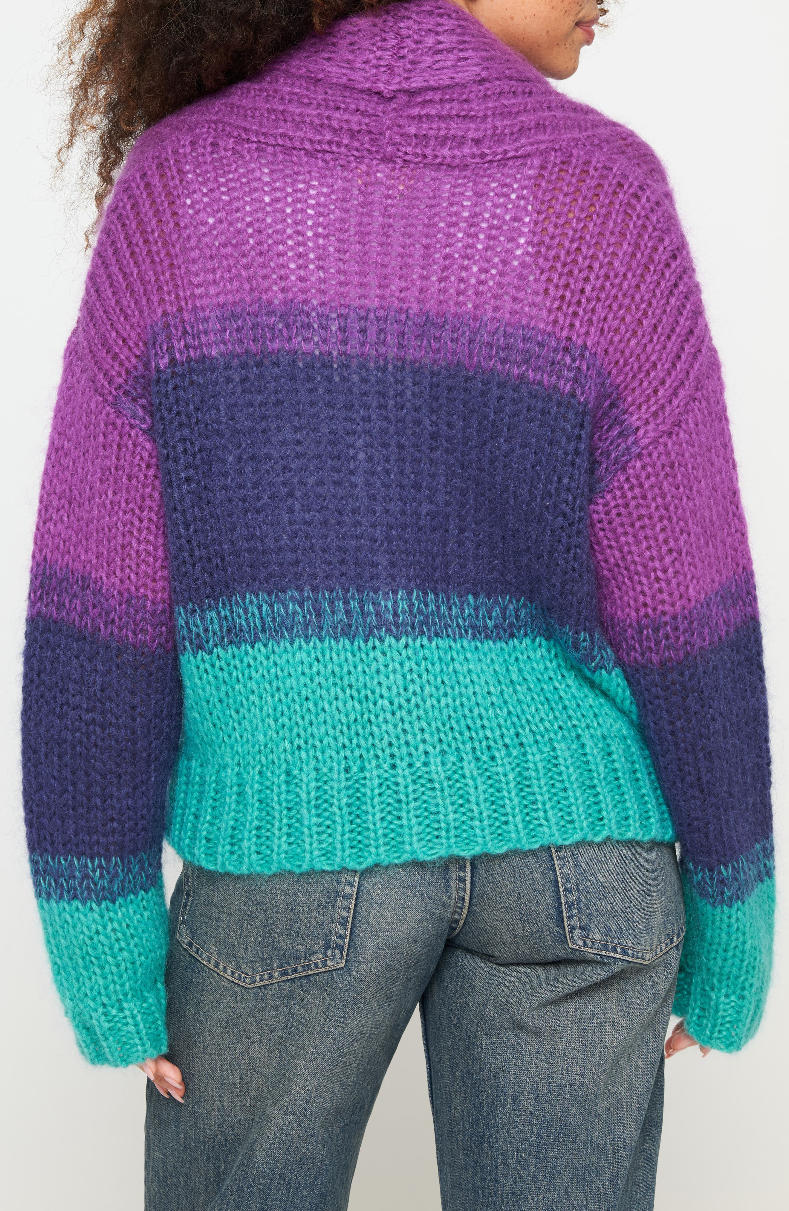 Royce Stripe Cardigan - image 2