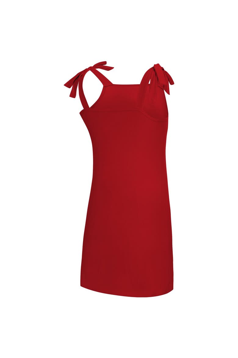 Women's Concepts Sport  Crimson Alabama Crimson Tide Tie-Shoulder Nightdress, Alternate, color, Crimson