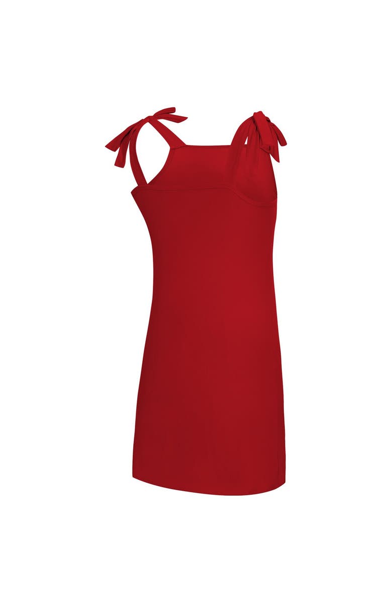 CONCEPTS SPORT Women
s Concepts Sport  Crimson Alabama Crimson Tide Tie-Shoulder Nightdress, Alternate, color, Crimson