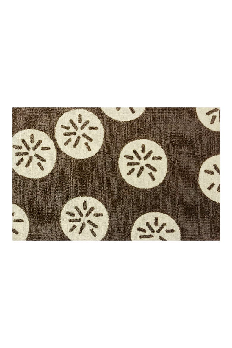 Sand Dollar Doormat, Main, color, TAUPE CREAM