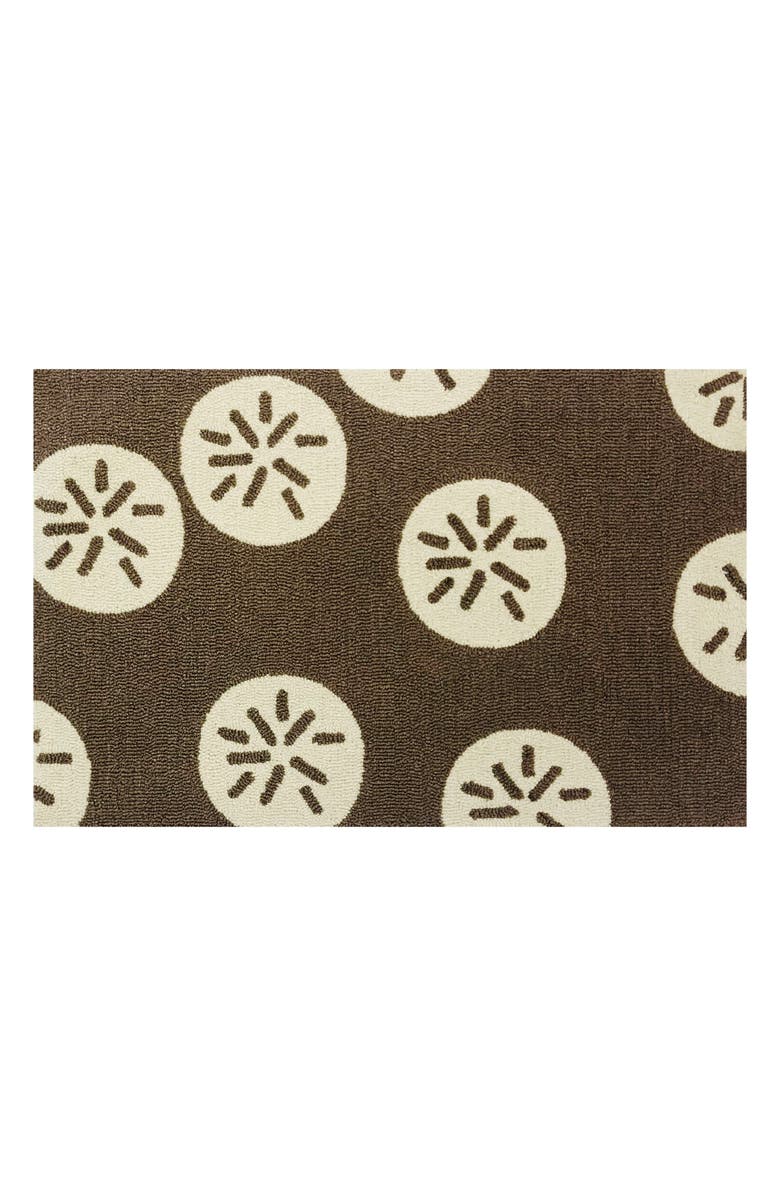 R16 HOME Sand Dollar Doormat, Main, color, Taupe Cream