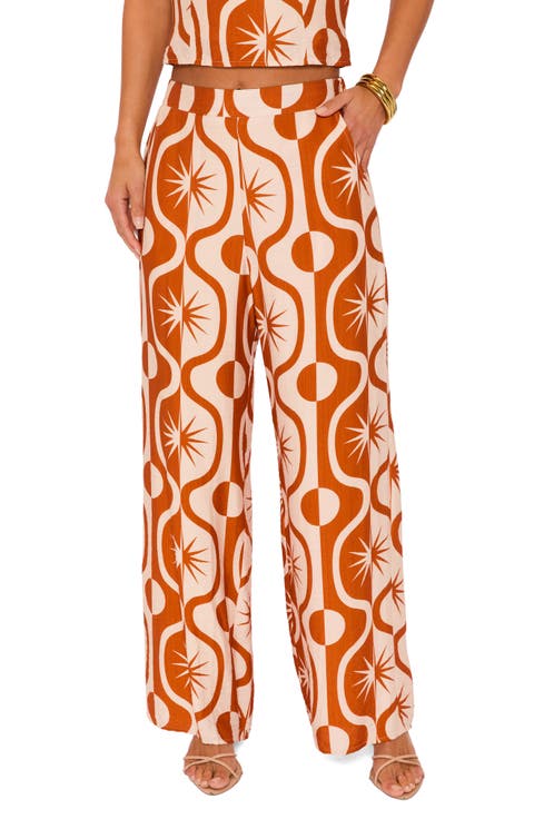 Valencia Abstract Pants