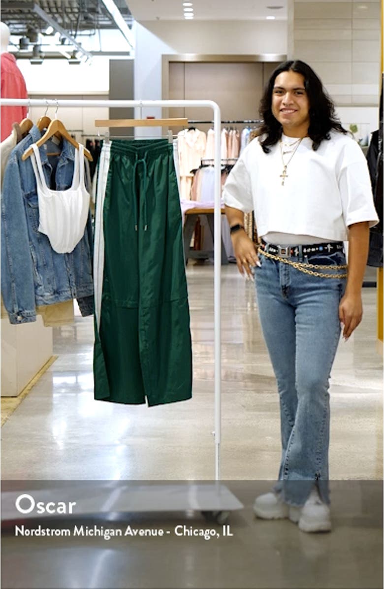 Fauna Nylon Track Pants, sales video thumbnail