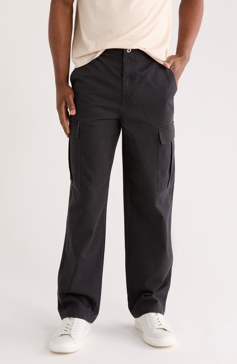 Abound Cargo Pants, Main, color, Black Caviar