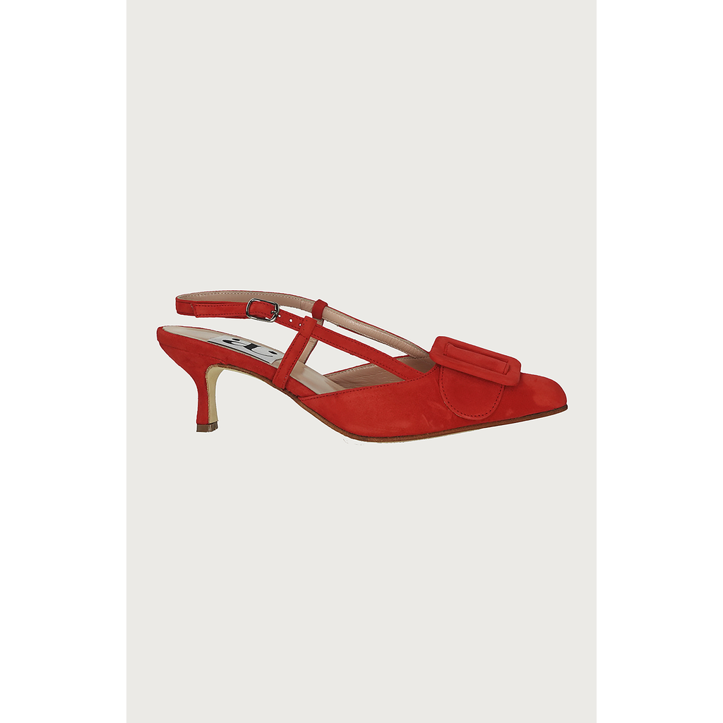 Andrea Carrano Shoes Mia Slingback Kitten Heel