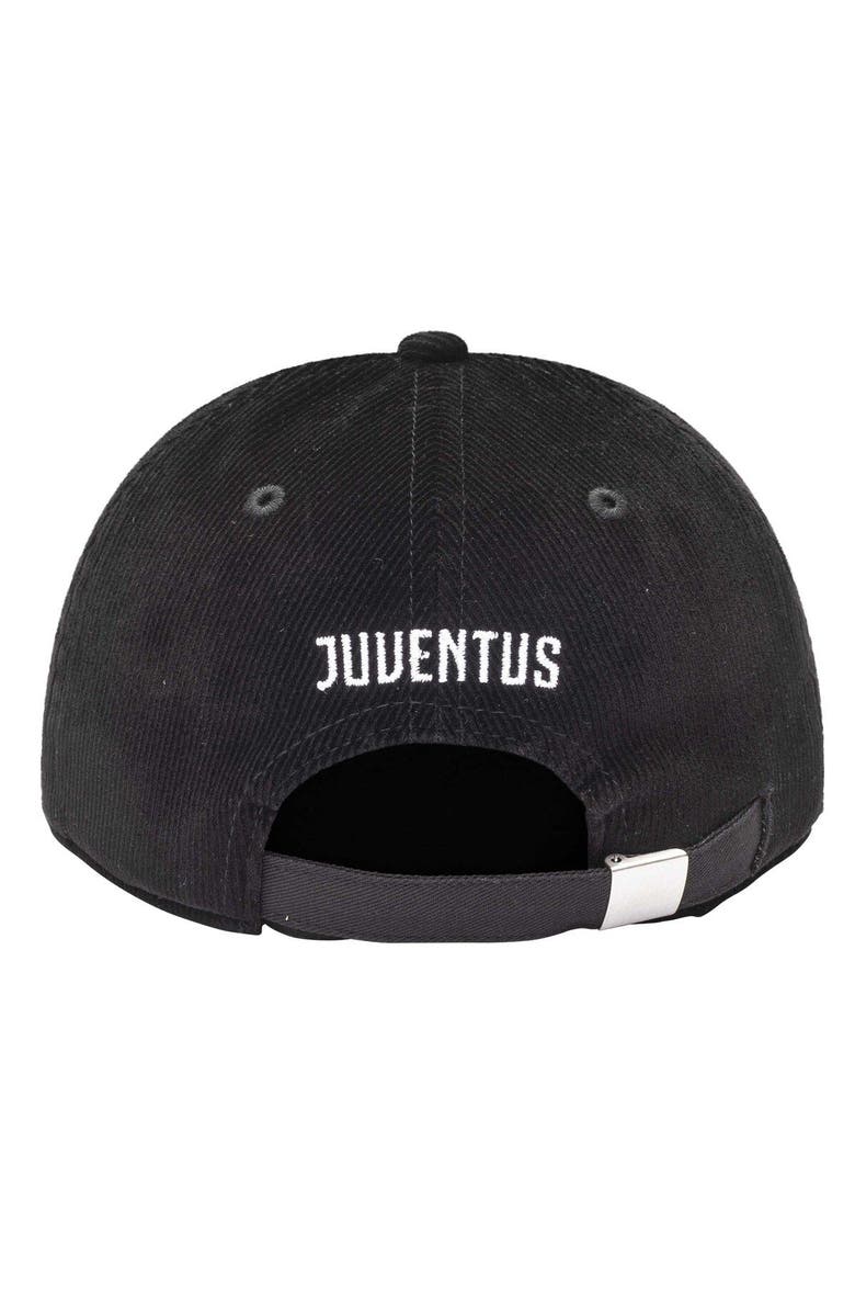 FAN INK Men's Black Juventus Casuals Classic Adjustable Hat, Alternate, color, Black