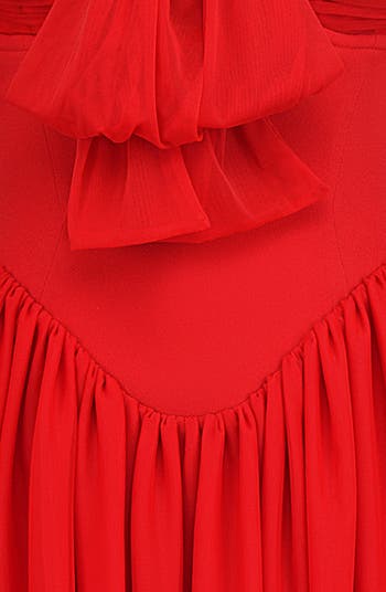 Alana Strapless Long Sleeve Minidress