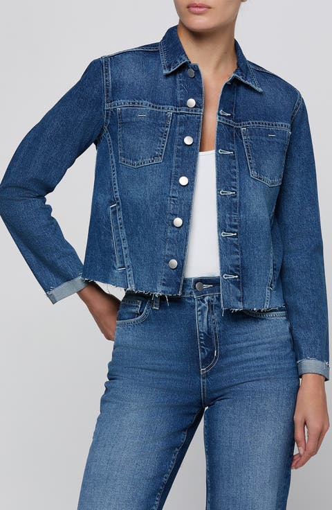 Janelle Slim Fit Raw Jacket