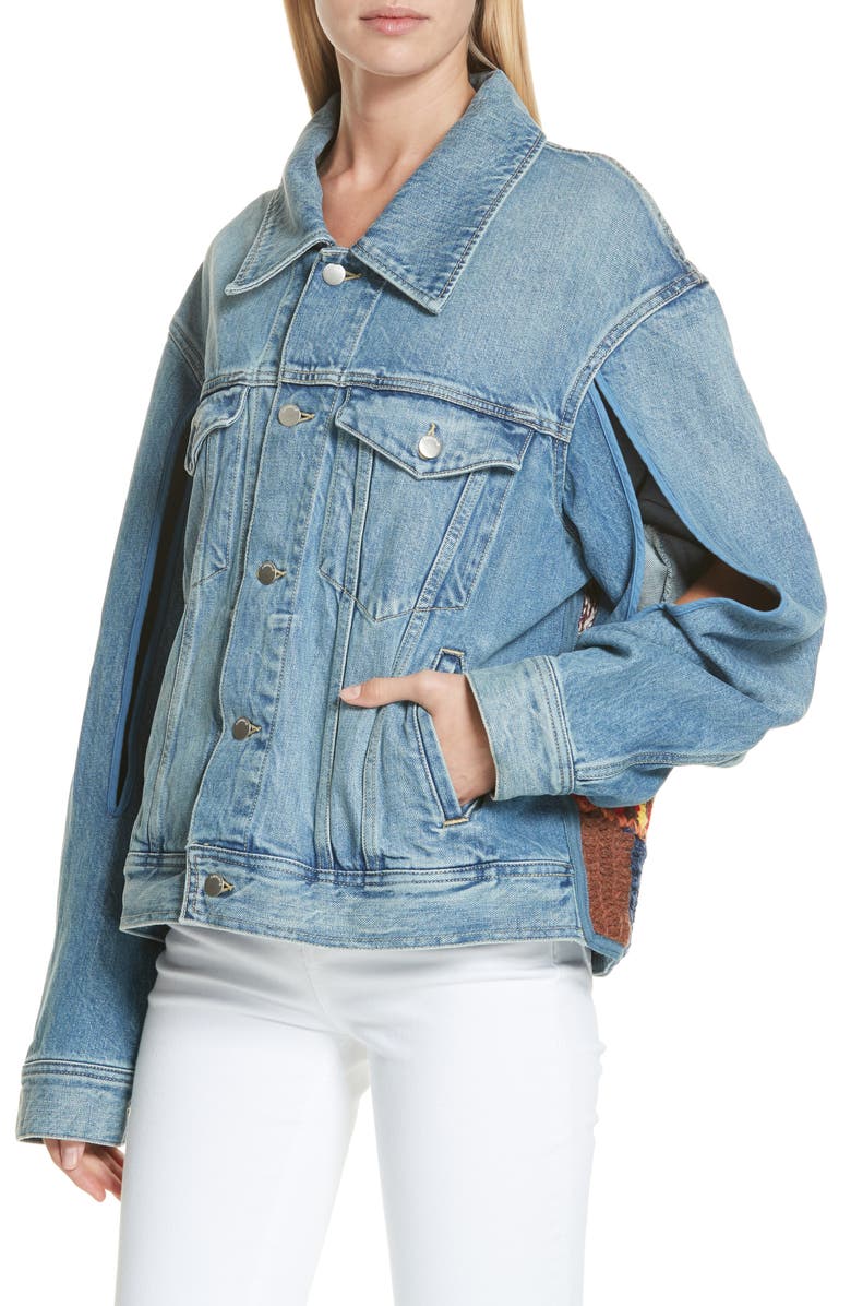 Ambush Denim Jacket, Alternate, color, 