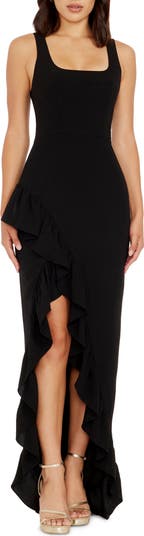 Dress the Population Charlene Ruffle Gown | Nordstrom