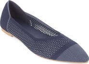 Tahari Antigua Knit Pointed Toe Flat