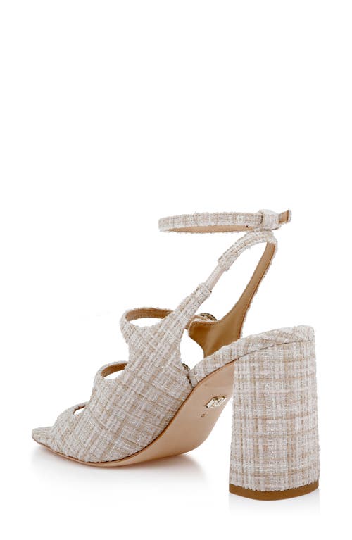 Badgley Mischka Collection Vella Ankle Strap Sandal In Multi