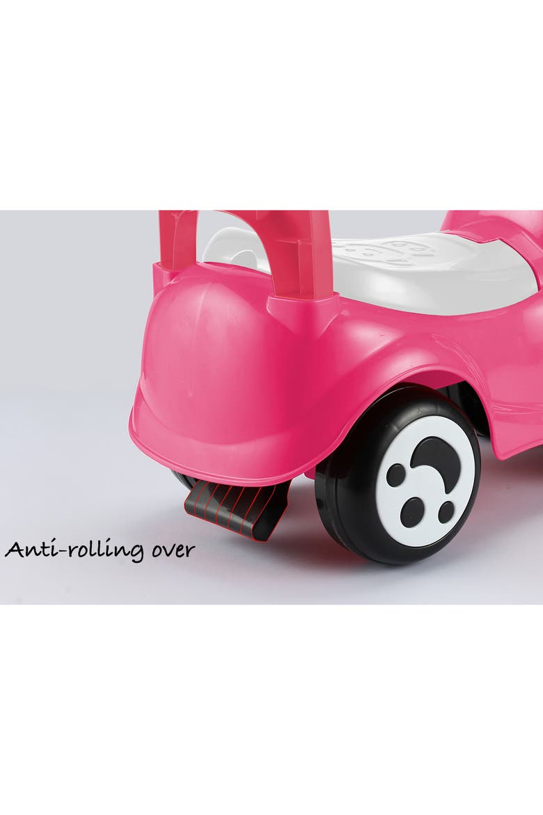 Push & Ride Racer Ride On Vehicle, Pink, Alternate, color, Multicolored