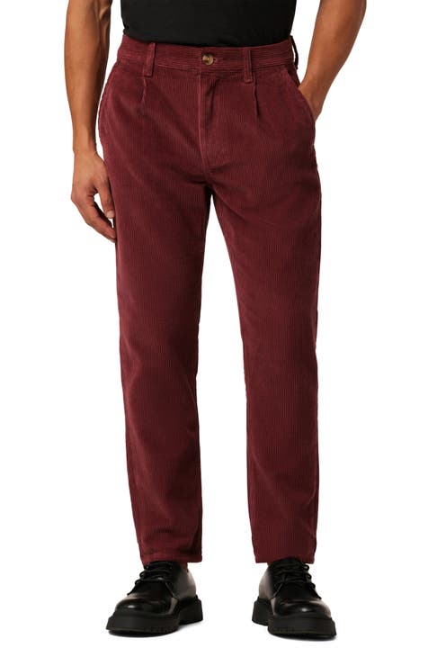 Diego Crop Tapered Corduroy Pants (Regular & Big)