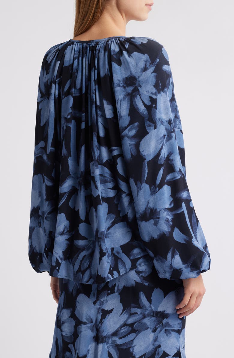 Rails Indi Floral Print Peasant Top, Alternate, color, 